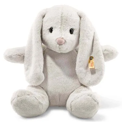 Produktbild von Steiff Kuscheltier Soft Cuddly Friends Hase Hoppie Hellgrau (38cm)