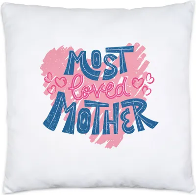 Produktbild von Most Loved Mother Kissen Inkl. Füllung Muttertag Geschenkidee Beste Mama Der Welt