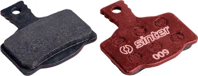 Image de Garniture de frein à disque Sinter 009 Magura organique, MTB standard, rouge, 25 pièces