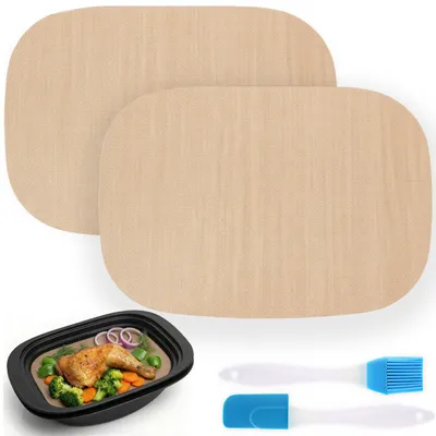 Produktbild von Permanentes Backpapier für Thermomix TM7 Varoma, wiederverwendbares Premium-Backpapier, Zubehör für Thermomix TM7, hitzebeständig bis 250 °C, spülmaschinenfest