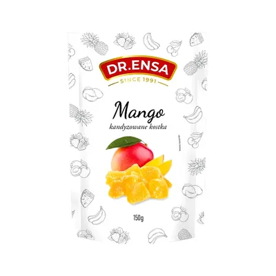 Zdjęcie produktu dla Mango Kandyzowane Kostka 150 g