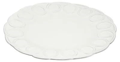 Immagine prodotto di Piatto da torta, piatto da insalata ITALICA D. 23 cm bianco Vetroceramica Virginia Casa