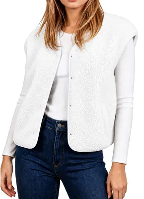 Imagen del producto de Solidchoice - Chaleco de invierno de felpa sin mangas para primavera y otoño