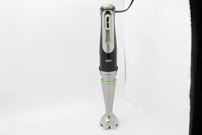 Produktbild von Braun | MQ9138XI MultiQuick 9 | 1200 W | Stabmixer | Stabmixer | Anzahl der Geschwindigkeiten 3 | Zerkleinerer | Eiscrushen | Schwarz/Edelstahl