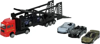 Produktbild von Druckguss-Transporter mit 4 Autos