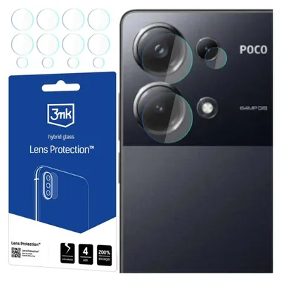 Obrázok produktu pre 3mk Lens Protection chrániče fotoaparátu pre Poco M6 Pro 4G