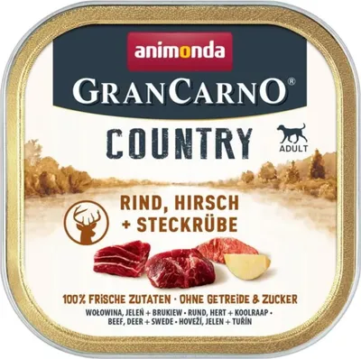 Produktbild von Animonda Dog - GranCarno Country Adult 22x150g | Rind, Hirsch & Steckrübe