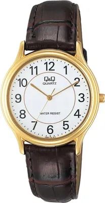 Produktbild von Herrenuhr Kunstlederion  goldfarbig, 3 ATM