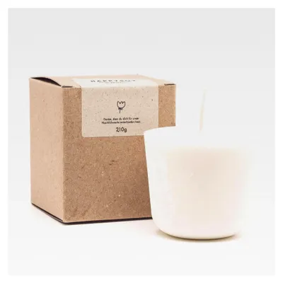 Produktbild von Duftkerze mit Nachfüller - Geschenke zum Einzug für Wohnung oder Haus - handgemacht und nachhaltig