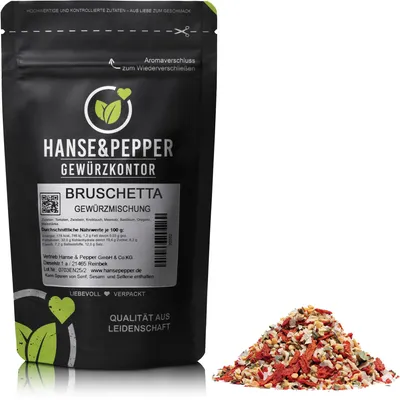 Produktbild von 500g Bruschetta Gewürzmischung mediterran Italienisches Gewürz für Pasta Dips