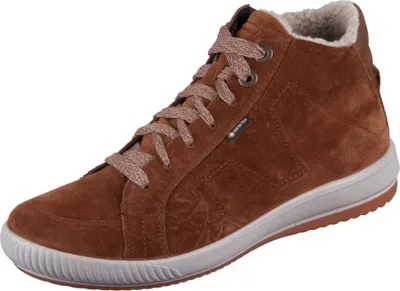 Zdjęcie produktu dla Legero damskie sznurowane buty za kostkę brązowy, Kolor:brązowy, Rozmiar UK:4