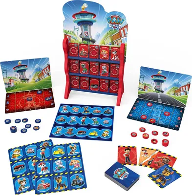 Produktbild von Spin Master PAW Patrol – Der ultimative Spieleturm mit 8 Spielen
