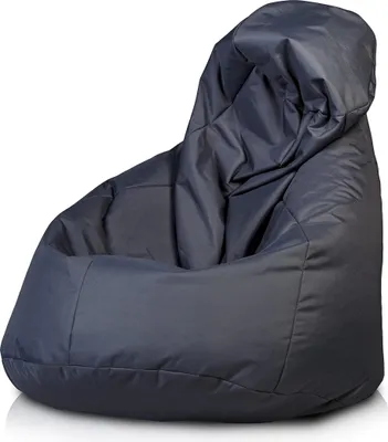 Produktbild von Ecopuf - Sitzsack Bean Bag Gamingsessel 90 x 130 cm, Active Grau Nc16