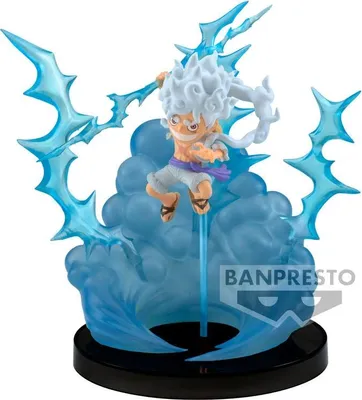 Immagine prodotto di One Piece Monkey D. Luffy Gear 5 Figure, 13 cm da collezione