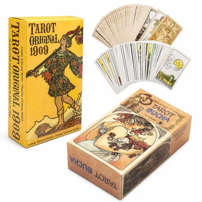 Obrázok produktu pre Sada tarotových kariet – storočné karty určené pre začiatočníkov