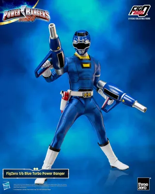 Produktbild von Power Rangers Turbo FigZero Actionfigur 1/6 Blue Turbo Power Ranger 30 cm
