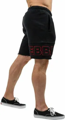 Zdjęcie produktu dla Nebbia Gym Sweatshorts Stage-Ready Black XL Fitness spodnie