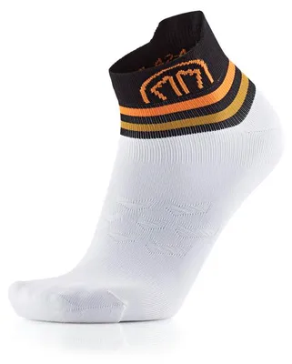 Produktbild von SIDAS Run Anatomic Light Ankle - Laufsocken - White/Black White/Black 39