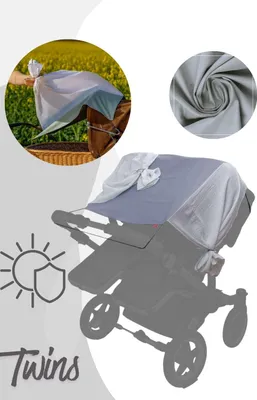 Levily Sonnenschutzsegel Twins / Geschwisterwagen