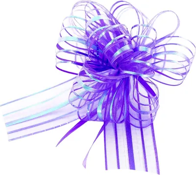 Produktbild von Oblique Unique Geschenkschleife mit Geschenkband Groß Deko Schleife Geschenkdeko - lila