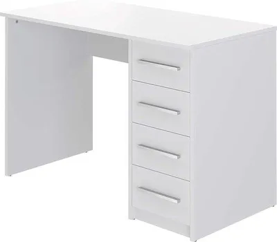 Productafbeelding van Famanu Computerbureau, minimalistisch design - wit