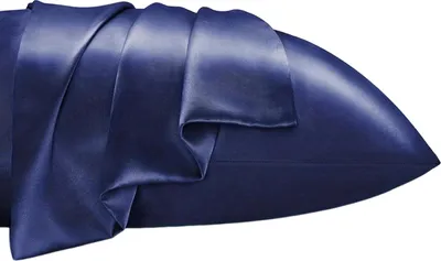 Produktbild von Satin-Kissenbezug, einfarbig, glänzend, antistatisch, mit unsichtbarem Reißverschluss, als Einweihungsgeschenk für das Schlafzimmer