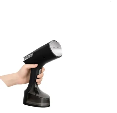 Produktbild von Kleiderdampfer, schnelle Aufheizzeit, tragbares und kompaktes Design, Mini Dampfbügeleisen (Schwarz)