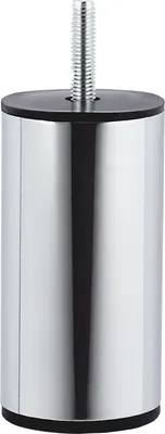 Produktbild von Möbelfuß UNIFORM Ø 50 / H 100 mm Chrom poliert Sockelfuß Sofafuß Schrankfuß SO-TECH