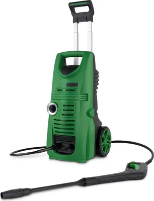 Image de H.Koenig HWP5 Nettoyeur haute pression / 120 bar / 380 L/h / 40 °C / vert, noir / 5m de tuyau / 1700 W