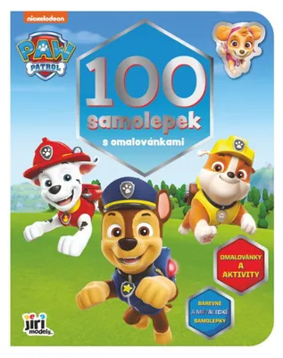 Produktbild von Stickeralbum mit 100 Aufklebern und Malvorlagen „Paw Patrol“ 21,5 x 28 cm