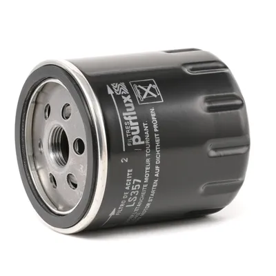 Produktbild von Ölfilter PURFLUX LS357 Anschraubfilter für FORD Fiesta Mk6 Schrägheck (JA8, JR8) FOCUS III Turnier Fiesta Mk5 Schrägheck (JH1, JD1, JH3, JD3) Kuga Mk2