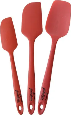 Produktbild von Famanu Silikonspatel hitzebeständig – 3-teiliges Set für sicheres Kochen