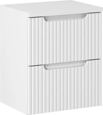 Produktbild von Waschtischunterschrank 50cm, weiß, NEWPORT-56-WHITE
