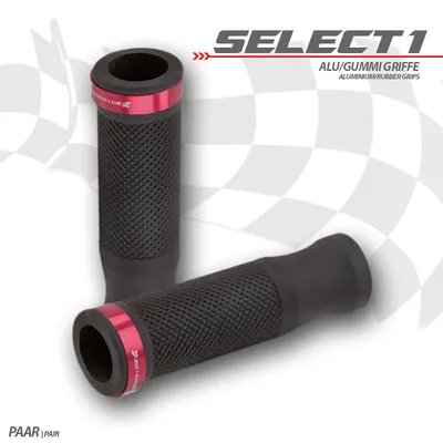 Produktbild von Griffgummiset Select1 7/8-22mm schwarz