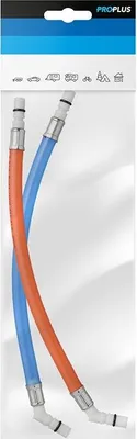Immagine prodotto di Raccordo flessibile, 25 cm, rosso/blu, tulle 45°