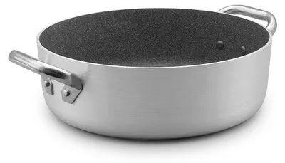 Lage Bratpfanne, Antihaft, Induktion, 28 cm, 8,4 l, Aluminium