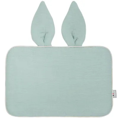 Produktbild von Flachkissen Jeanne - 25 x 35 cm - Grünspan | by SEVIRA KIDS