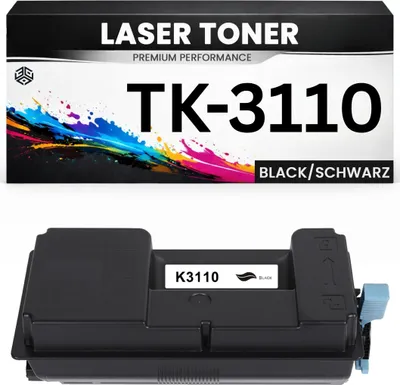 Produktbild von XXL Toner kits kompatibel für Kyocera TK-3110 FS-4100DN/4100D/4200DN/4300D in Schwarz