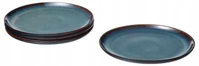 Produktbild von IKEA GLADELIG Teller Blau 25 cm 4er Set