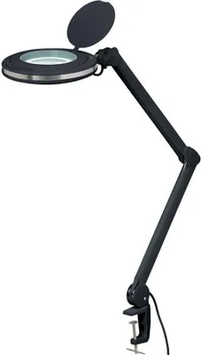 Produktbild von TOOLCRAFT TO-7173474 LED-Lupenleuchte 8W mit Klemmhalterung Vergrößerungsfaktor=1.75 x 12.7 cm 2021 kla