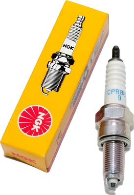Obrázek produktu pro Zapalovací svíčka NGK CPR8EA-9 s potlačeným rušením, 19,0 mm dlouhý závit Ø 10,0 mm šestihran 16,0 mm, mezera mezi elektrodami 0,90 mm, tepelná hodnota 8, 2306