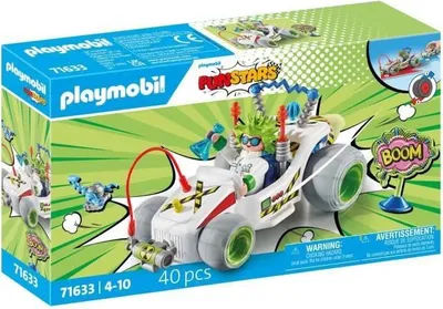 Zdjęcie produktu dla PLAYMOBIL Funstars Chercheur i kart, 40 elementów, 4+ lat