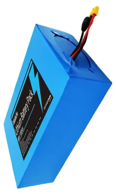 Produktbild von Lithium-Ionen-Batteriepack, 100Ah Kapazität, integriertes BMS, XT60-T-Ladegerät