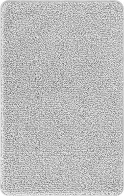 Produktbild von vidaXL Rutschfeste Badmatte Grau 50 x 80 cm PP