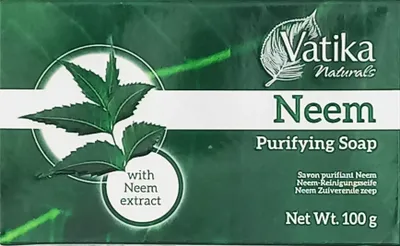 Zdjęcie produktu dla Dabur Mydło Vatika Neem - 100 g | Antybakteryjna ochrona skóry