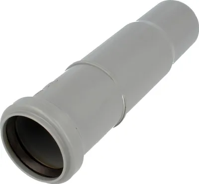 Produktbild von HT Langmuffe Ø 50 mm x 225 mm (L² 170 mm), mit einseitiger Steckmuffe