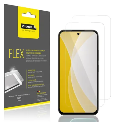 Immagine prodotto di 2x Pellicola protettiva per Oppo A6v, rivestimento al 100%, Protezione dipos Flex