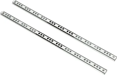 Image de KOTARBAU® Glissière à billes 2 unités 375 mm / 17mm Sortie totale Glissières de tiroirs Coulisse à galets Glissières télescopiques Tiroirs avec SoftClose