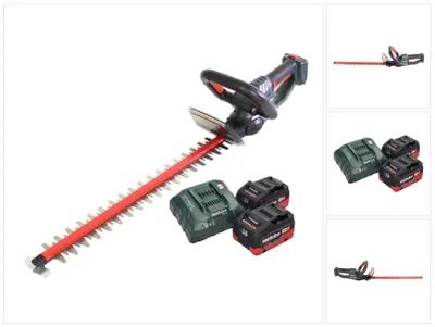 Produktbild von Metabo HS 18 LTX 55 Akku Heckenschere 18 V 53 cm + 2x Akku 5,5 Ah + Ladegerät