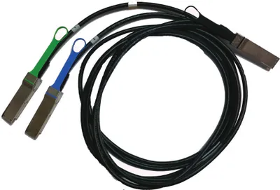 Image de NVIDIA - Câble de connexion directe 200GBase - QSFP56 vers QSFP56 - 1 m - passif